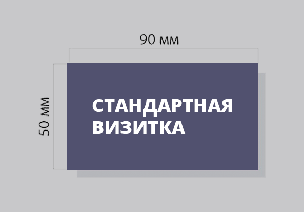 Какой размер визитки в пикселях